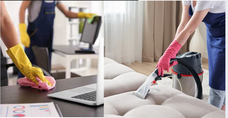 Esplendor Cleaning Services team at work